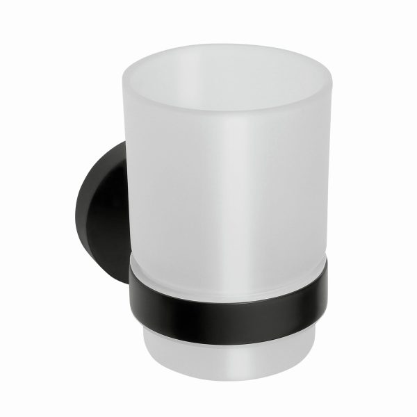 Tandborsthållare Duschbyggarna BLACK