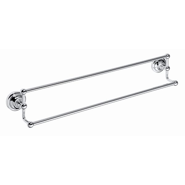 Handdukshängare Duschbyggarna CLASSIC KROM Dubbel