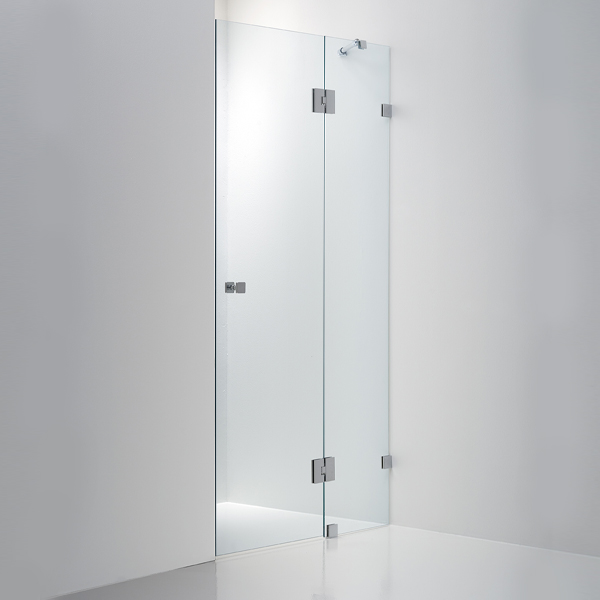 Slagdörr med fast parti Design 720 / Duschbyggarna