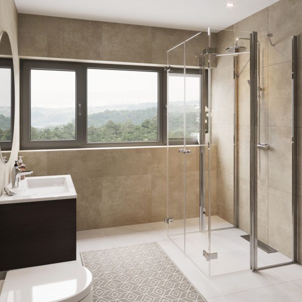 Prisma 6 walk in, måttanpassad